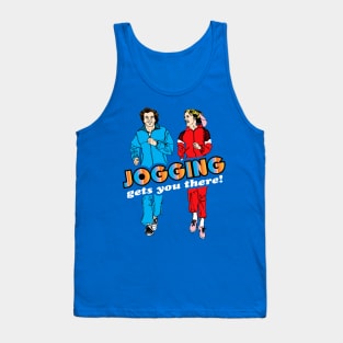 Jogging Gets You There! 70s Tank Top